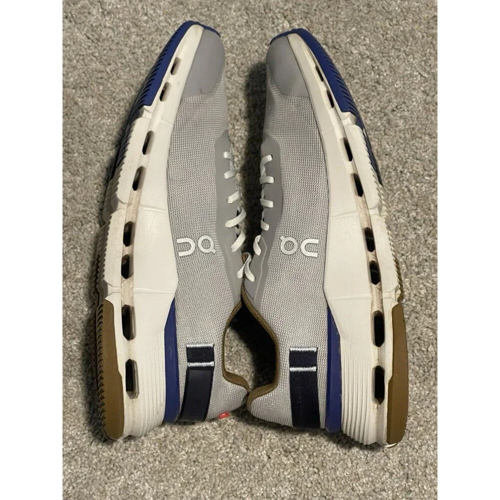 On Cloudnova Form 2 Womens Size 7 Silver Gray Athletic Running Shoes Sneakers